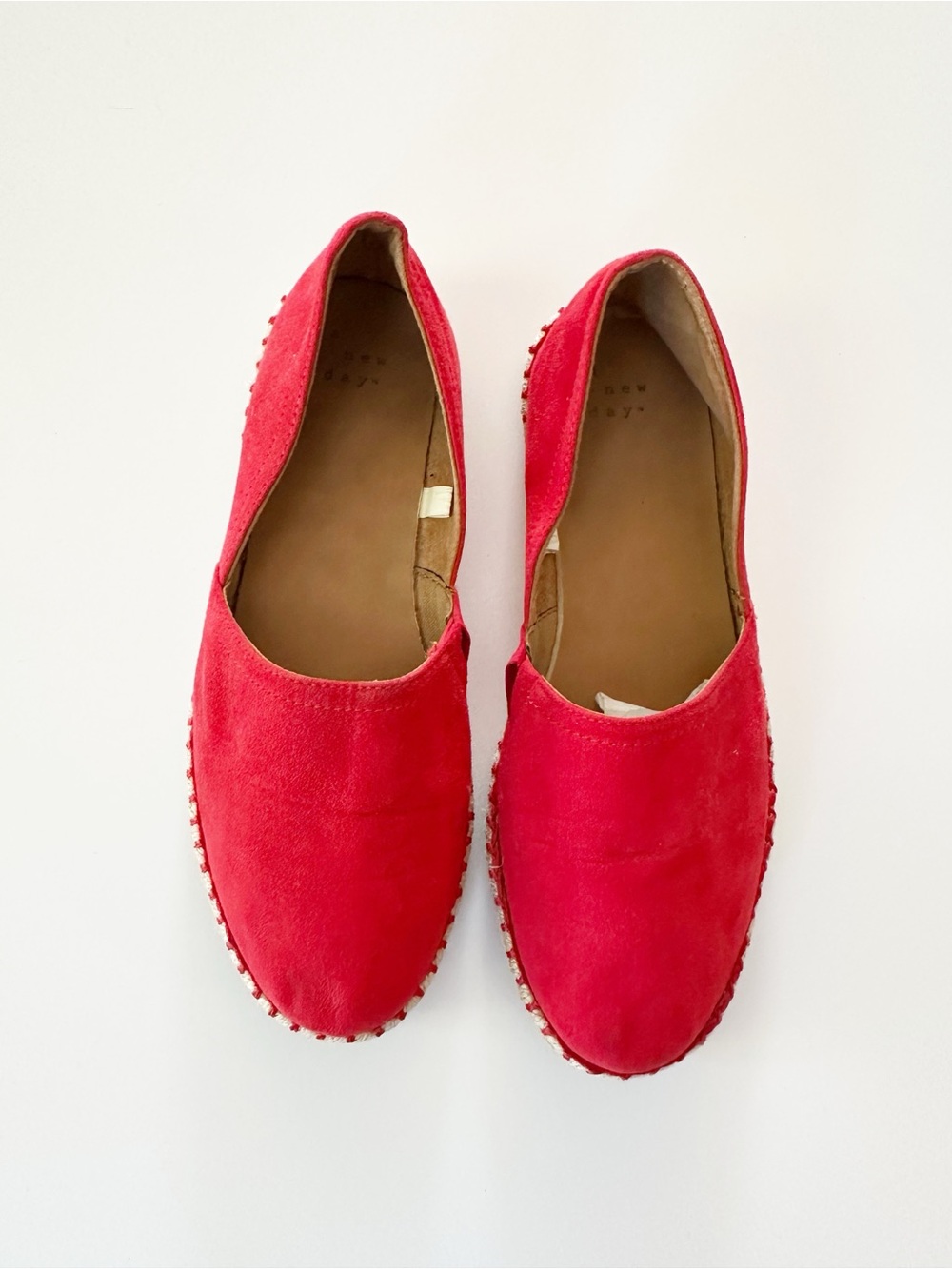 A New Day Red Espadrille Flats